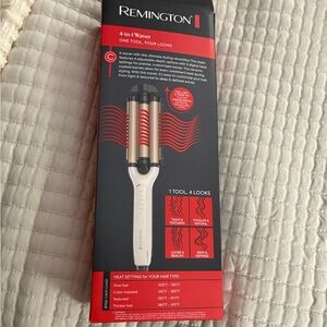 Remington 4-in-1 Waver - Black and Red